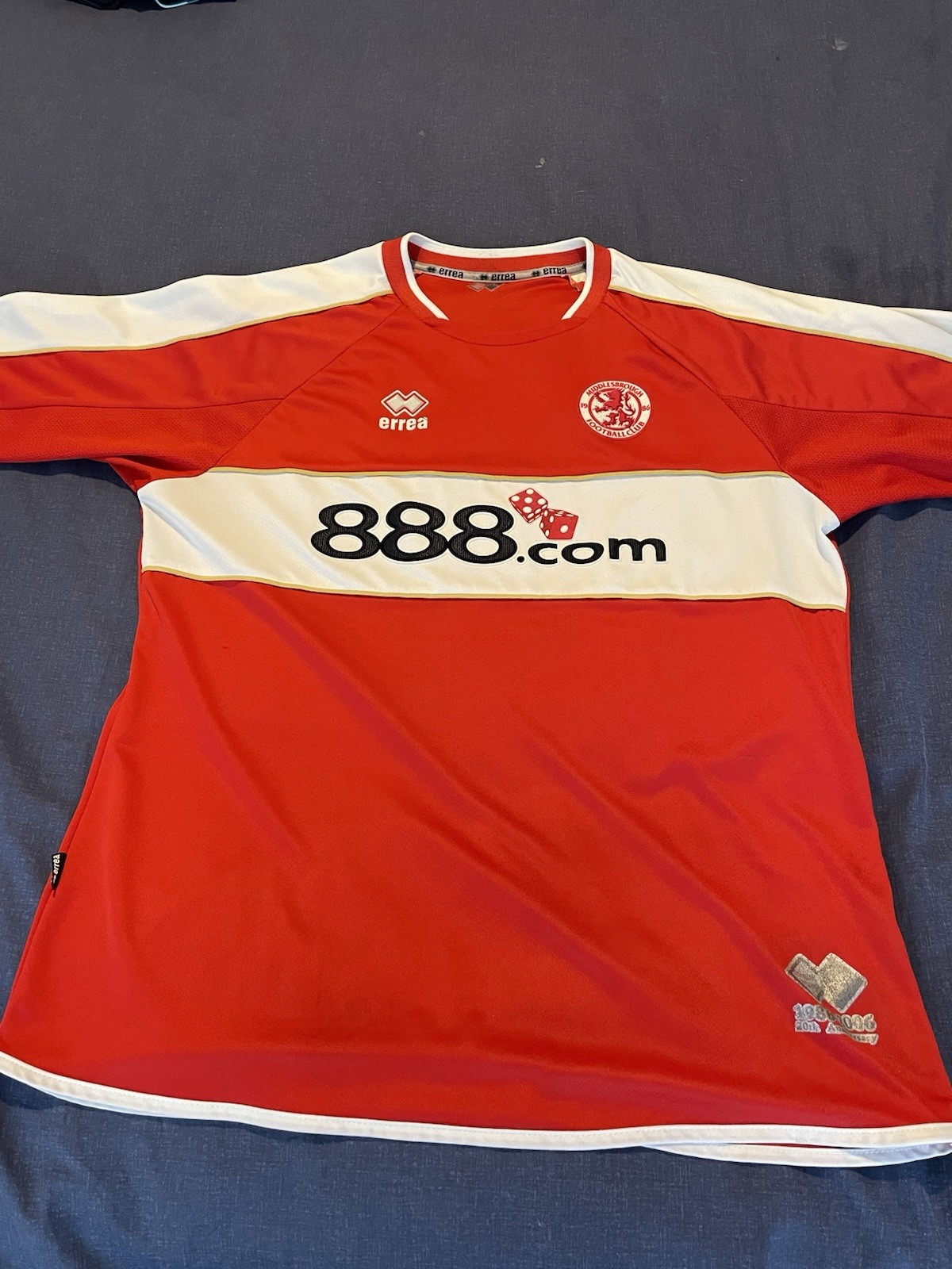 Middlesbrough Home Football Shirt 2006/07 Erreà Size 3XL for sale on Ebay