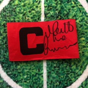 Matt Le Tissier Of England & Southampton Signed Captains Armband wCOA for sale on Ebay