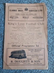 Kings Lynn v Bedford Programme for sale on Ebay