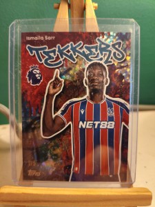 Topps Premier League 2025/2026 Crystal Palace Ismaila Sarr Tekkers Numbered 1/5 for sale on Ebay