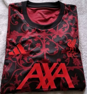 Liverpool F.C. Adidas Pre Match Shirt 2025 Mens Size XL Slim Fit for sale on Ebay