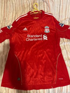 LIVERPOOL 2011/12 Home Jersey Shirt Techfit England L, Excellent Condition  for sale on Ebay
