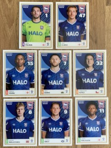 8 x PANINI EFL 25/26 FOOTBALL STICKERS - IPSWICH TOWN for sale on Ebay