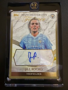 Topps Manchester City Forever - JILL ROORD - Autograph - 1/1 🔥 for sale on Ebay