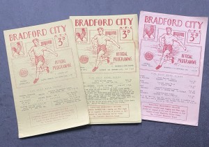 BRADFORD CITY V LINCOLN GILLINGHAM & BRIGHTON 1963/64 for sale on Ebay