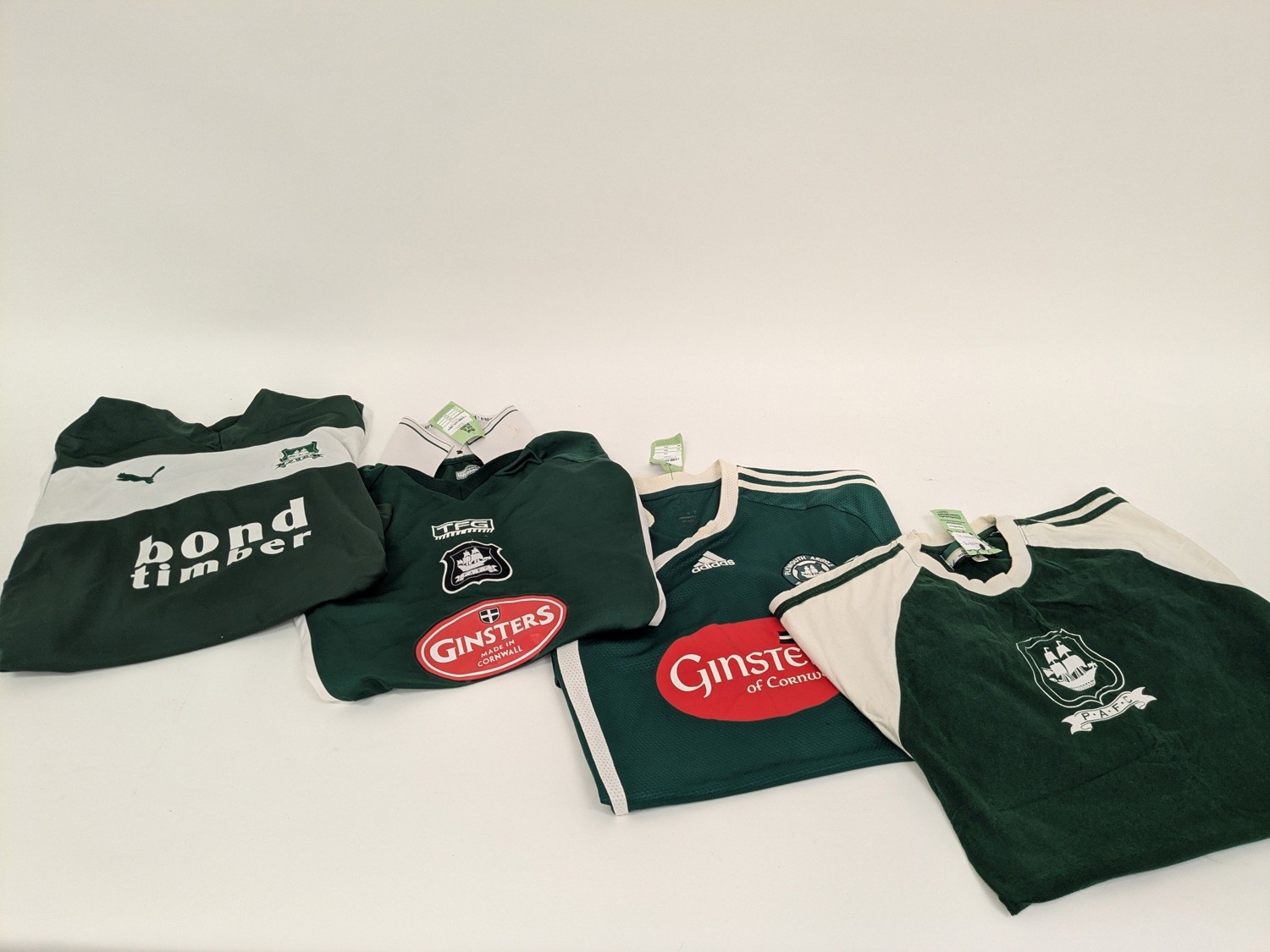 Vintage Plymouth Argyle Football Shirt Bundle Size M to Large - Pre-Loved for sale on Ebay
