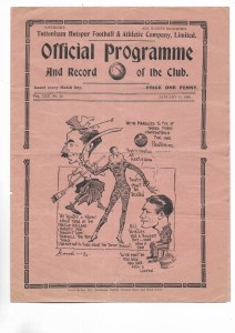 TOTTENHAM HOTSPUR v NOTTINGHAM FOREST 1937-8 for sale on Ebay