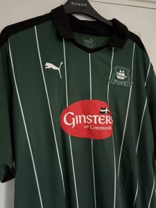 plymouth argyle shirt xxl for sale on Ebay