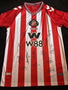 Sunderland Signed Multi Shirt With COA Premier League for sale on Ebay