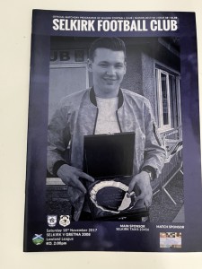 Selkirk v Gretna 2008 Lowland League Football Programme Season 2017-2018 for sale on Ebay