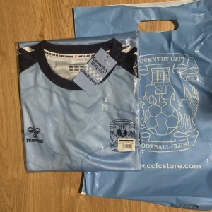 Coventry City FC the Enemy limited Edition Shirt ONLY 4000 Made men's size XXL  for sale on Ebay