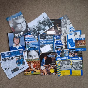 IPSWICH TOWN  FC - SIGNED MEMORABILIA - HUNTER BEATTIE OSMAN + BOOKS/PROGS for sale on Ebay