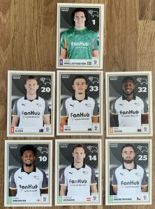 7 x PANINI EFL 25/26 FOOTBALL STICKERS - DERBY COUNTY for sale on Ebay