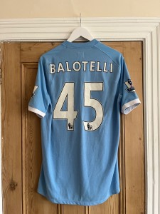 2010/11 Manchester City Match Worn Shirt - Mario Balotelli vs Newcastle 26/12/10 for sale on Ebay