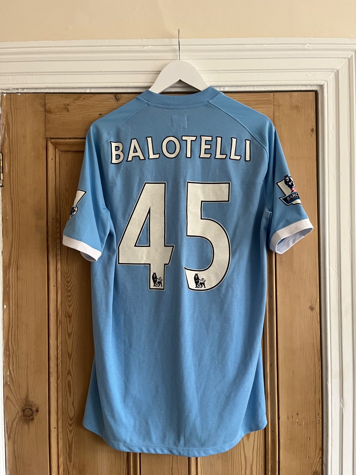 2010/11 Manchester City Match Worn Shirt - Mario Balotelli vs Newcastle 26/12/10 for sale on Ebay