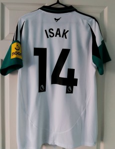 Newcastle United Adidas Away 3rd Shirt Large Isak BNWT 2024/25 Genuine Shirt for sale on Ebay