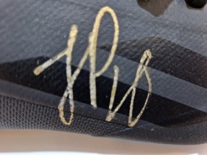 LEEDS UNITED SIGNED JOEL PIROE ADIDAS BOOT - GENUINE for sale on Ebay