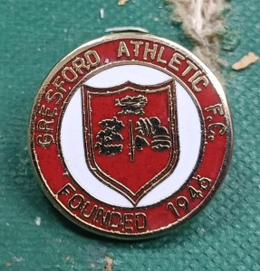 RARE Wales Gresford Athletic FC Football Club Enamel Pin Badge for sale on Ebay