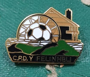 RARE Wales Felinheli FC Football Club Enamel Pin Badge for sale on Ebay