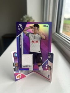Son Heung Min Topps Premier League 25/26 Patch Tottenham Number Match 7/199 for sale on Ebay