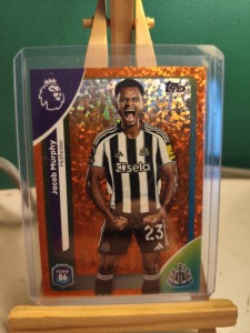 Topps Premier League 2025/2026 Jacob Murphy Newcastle Sparkle Numbered 12/25 for sale on Ebay