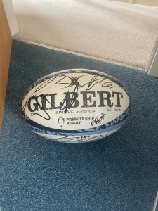 Signed Exeter Chiefs Balls 2024/25 Team. Funds Go To Charity for sale on Ebay