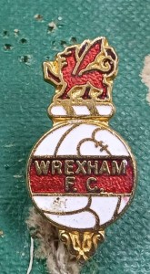 RARE Wales Wrexham FC Football Club Enamel Pin Badge for sale on Ebay