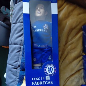 Chelsea FC Cesc Fàbregas 45cm Football Doll Bubuzz Official Licenced new in box. for sale on Ebay