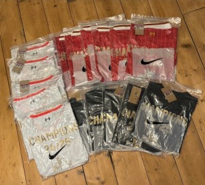 Liverpool Champions 24/25 Jersey Bundle (16 Jerseys In Total) Read Description for sale on Ebay
