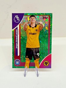 Topps 2026 Premier League Wolves Jorgen Strand Larsen Numbered Parallel for sale on Ebay