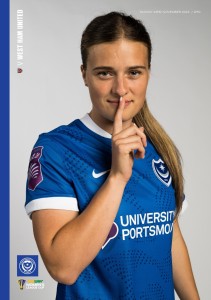 Portsmouth Women  v West Ham United Women Sunday 23rd November 2025 for sale on Ebay
