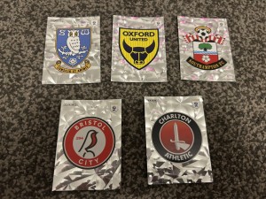 5 championship stickers EFL Panini 2025/26 Oxford Charlton Southampton for sale on Ebay