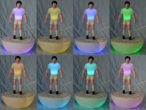 SUBBUTEO Player Mood Light with 16 Colours 🟢PERFECT WORKING ORDER🟢 for sale on Ebay