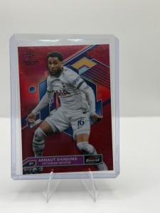 #100 - Topps Danjuma /5 ssp tottenham finest 2022/-23 card on screen ebay live for sale on Ebay