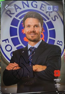 DANNY ROHL SIGNED RANGERS V KILMARNOCK PROGRAMME 26 OCTOBER 2025 for sale on Ebay