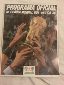 1986 WORLD CUP OFFICIAL PROGRAMME in MEXICO; inc. Scotland, England, N. Ireland for sale on Ebay