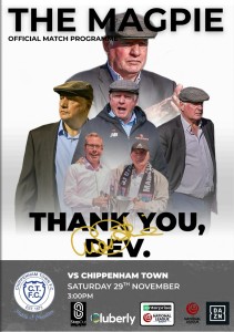 Maidenhead United v Chippenham Town Saturday 29th November 2025 for sale on Ebay