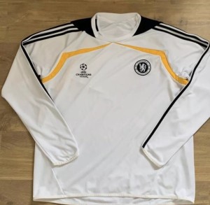 Chelsea Adidas Champions Long Sleeve Football Training Shirt XXL for sale on Ebay