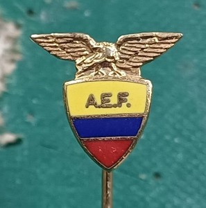RARE Ecuador Football Association FA Enamel Pin Badge Calcio Distintivo for sale on Ebay