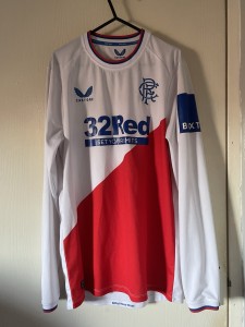 Rangers Away Shirt 2022 Medium  for sale on Ebay