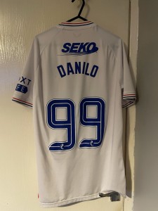 Rangers Away Shirt 2023 Danilo Small for sale on Ebay