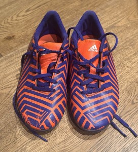 Adidas Predito Kids Size 4 Football Boots Used Very Good Condition (moulded) for sale on Ebay