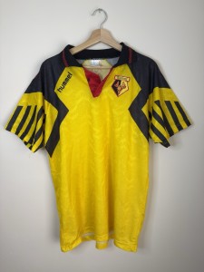 Original Watford 1993 Home Football Shirt XL HUMMEL RARE for sale on Ebay