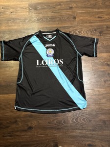 Leicester City 2009/10 Authentic Away Shirt '125 years' Rare Mens Large for sale on Ebay