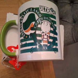 Celtic FC  Mug/ Cup. Ideal Celtic Fan Birthday- Xmas Gift. Foolball  Fan Present for sale on Ebay