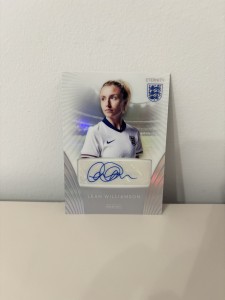 Panini Eternity Lionesses Auto Leah Williamson England & Arsenal Women for sale on Ebay