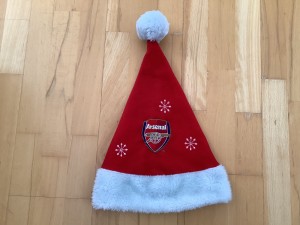 BN Arsenal FC Santa Hat for sale on Ebay