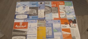 QUANTITY OF 14 x 1962-1963 LEYTON ORIENT AWAY LEAGUE PROGRAMMES for sale on Ebay