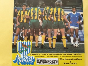 24/3/1982 West Bromwich Albion v Notts County Football Programme; Division 1 for sale on Ebay