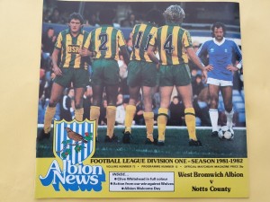 19/12/1981 West Bromwich Albion v Notts County Football Programme, Postponed for sale on Ebay